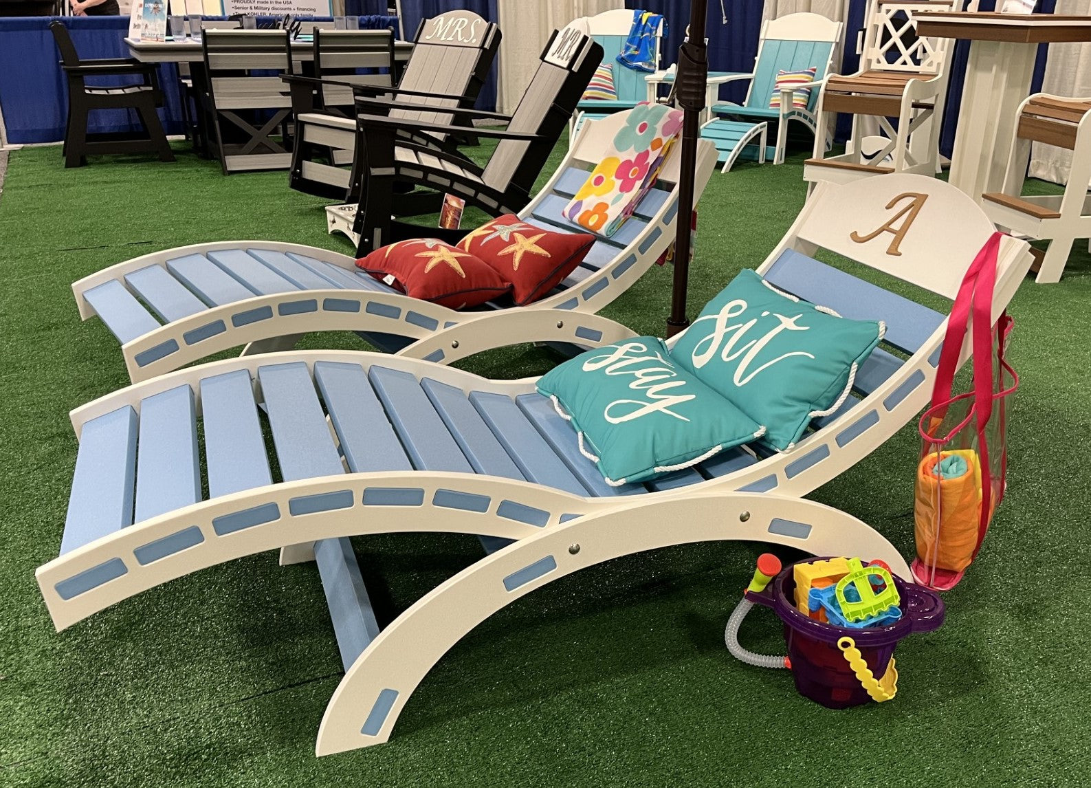 Dockside Outdoor Lounge Zero Gravity Chairs Set