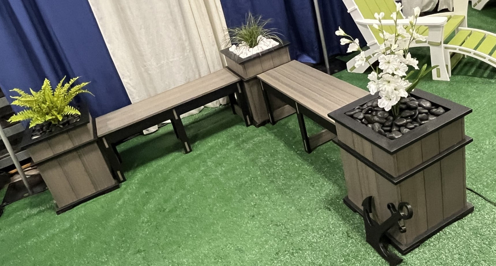 Dockside Outdoor Floral Set