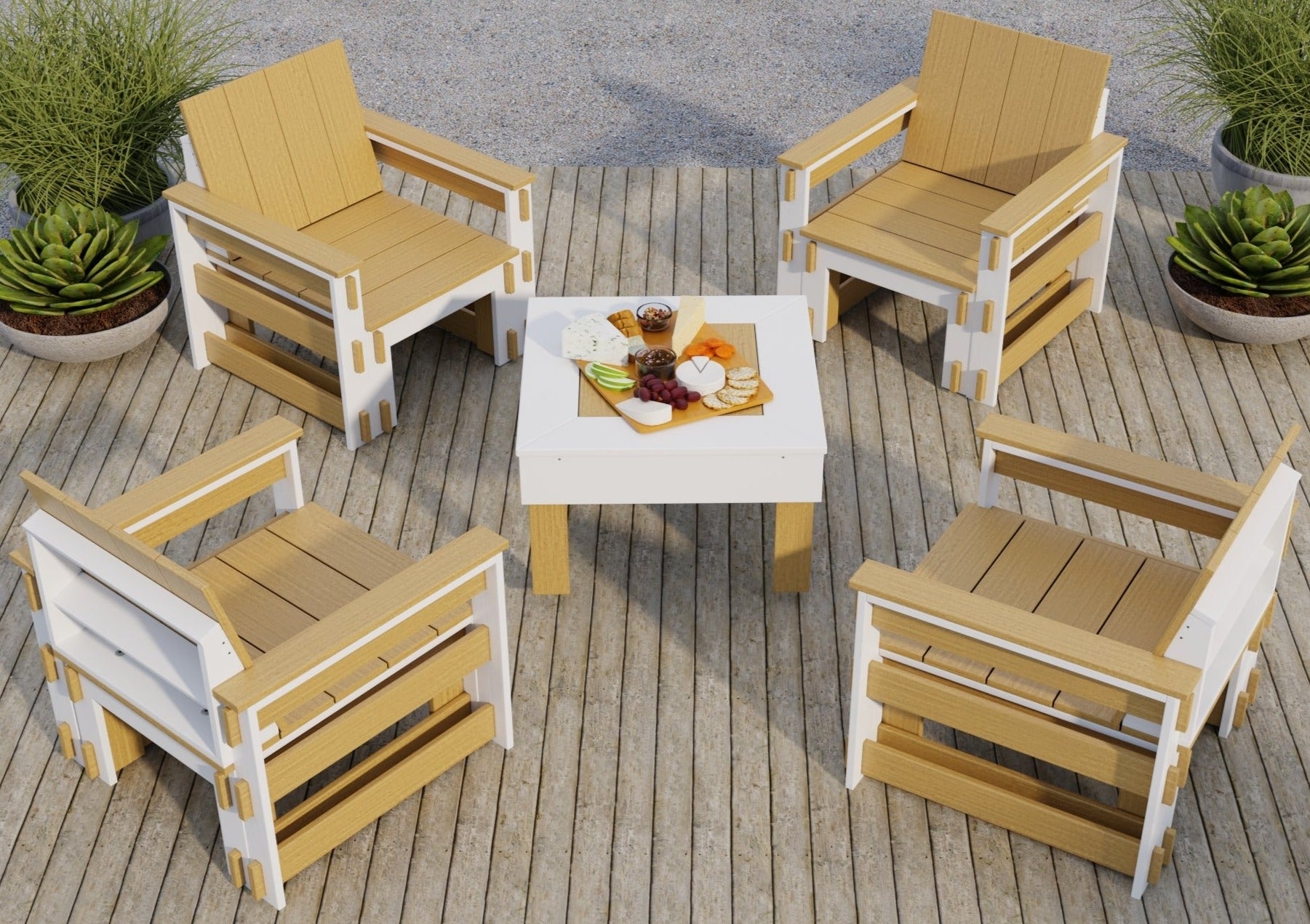 outdoor chair set