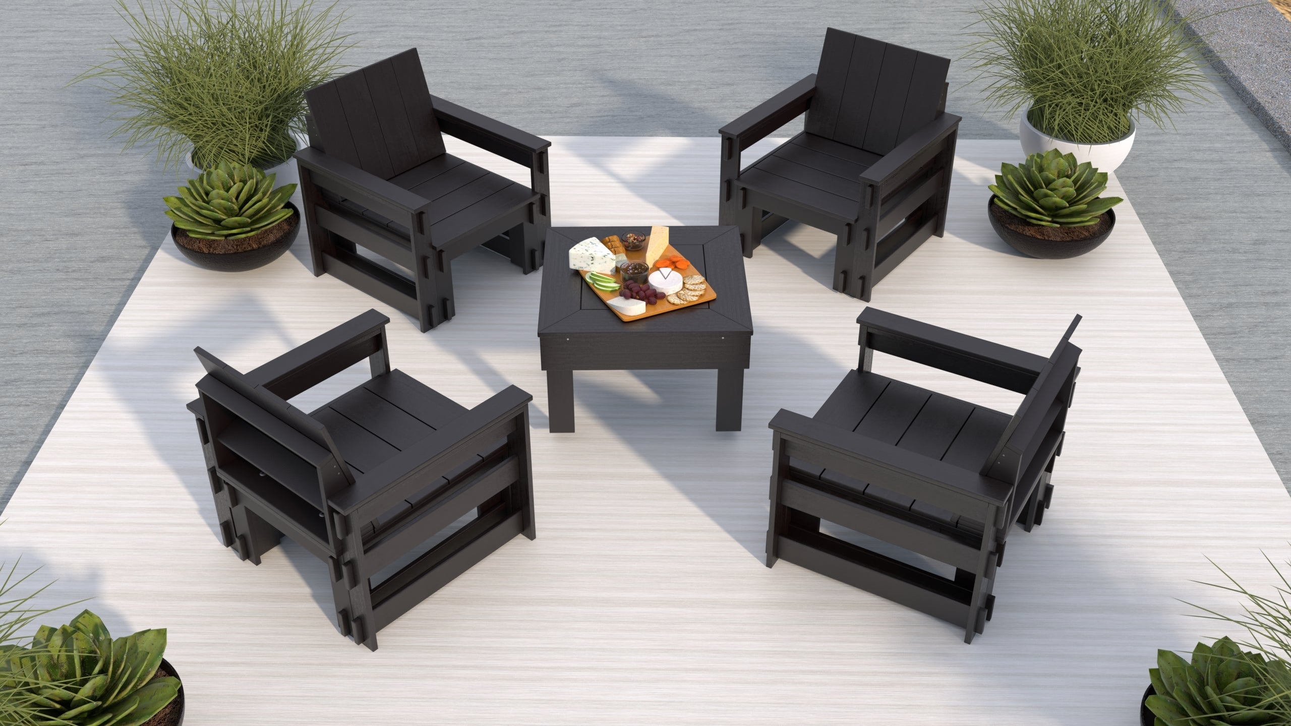 outdoor chair set