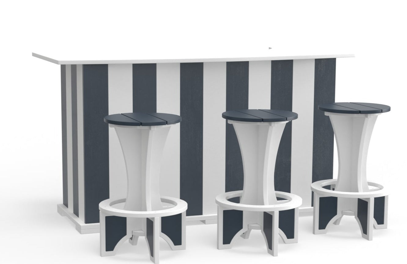 outdoor bar set with stools