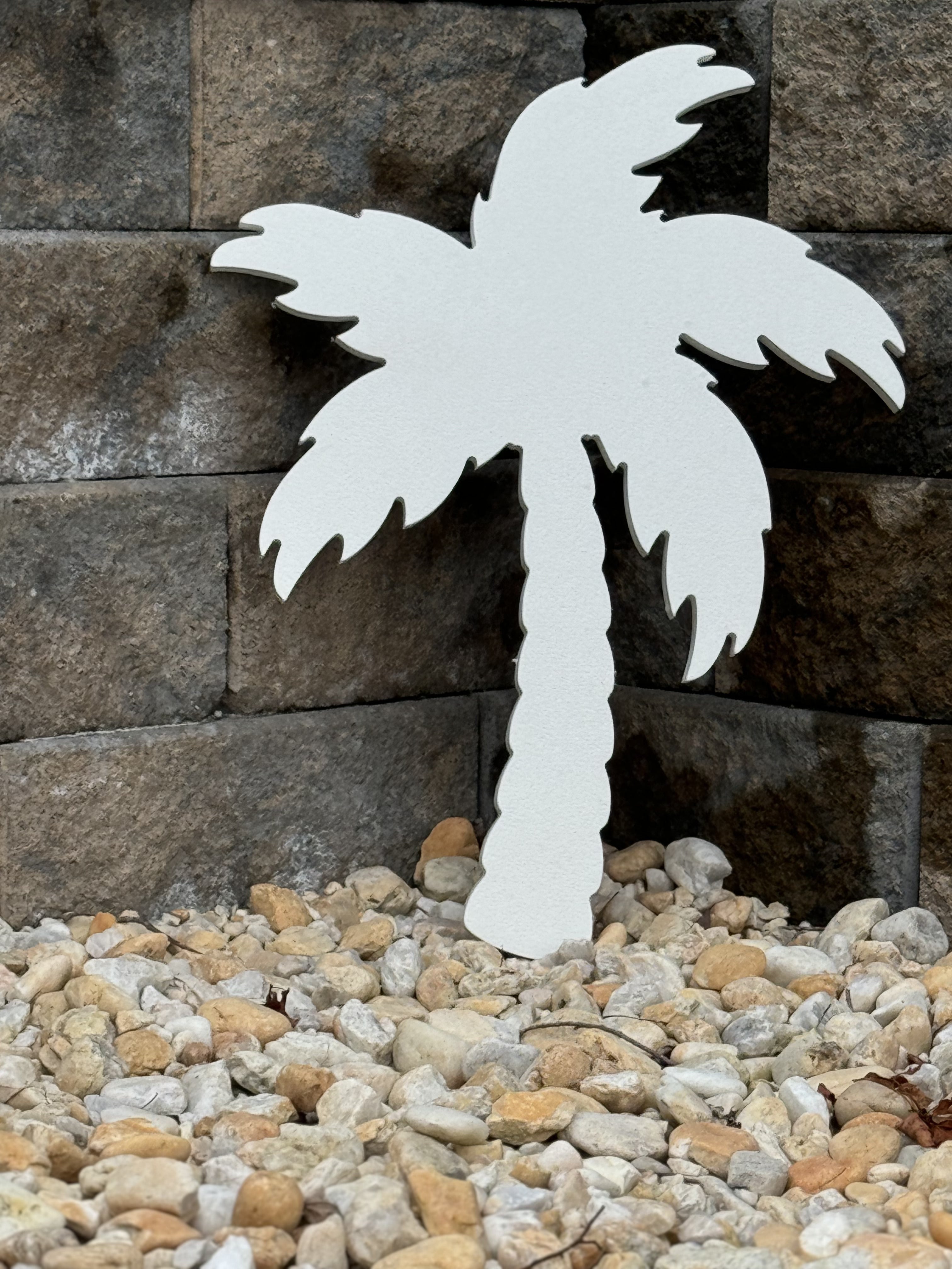 Palm Tree HDPE Outdoor Decor