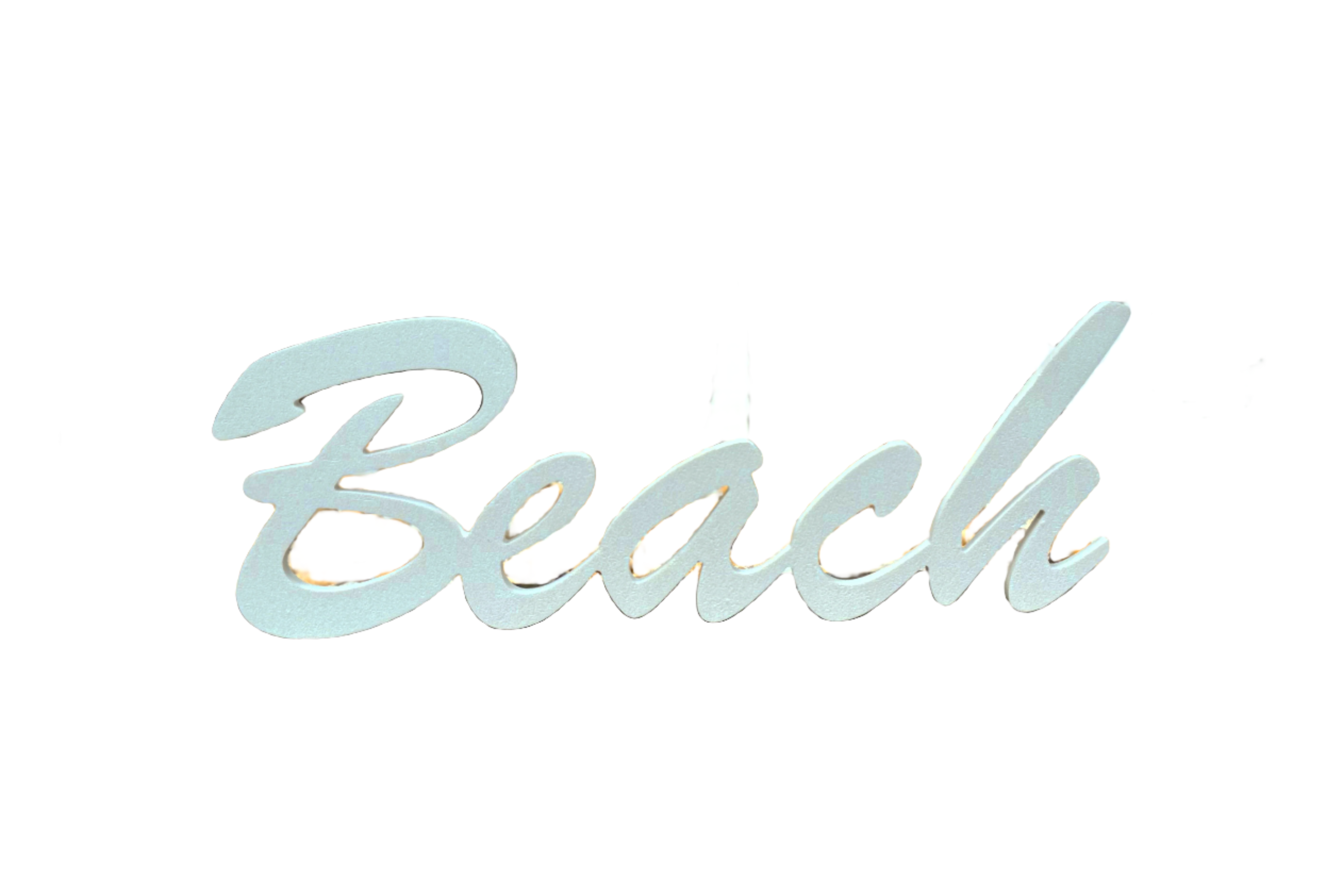 Beach Writing HDPE Outdoor Decor