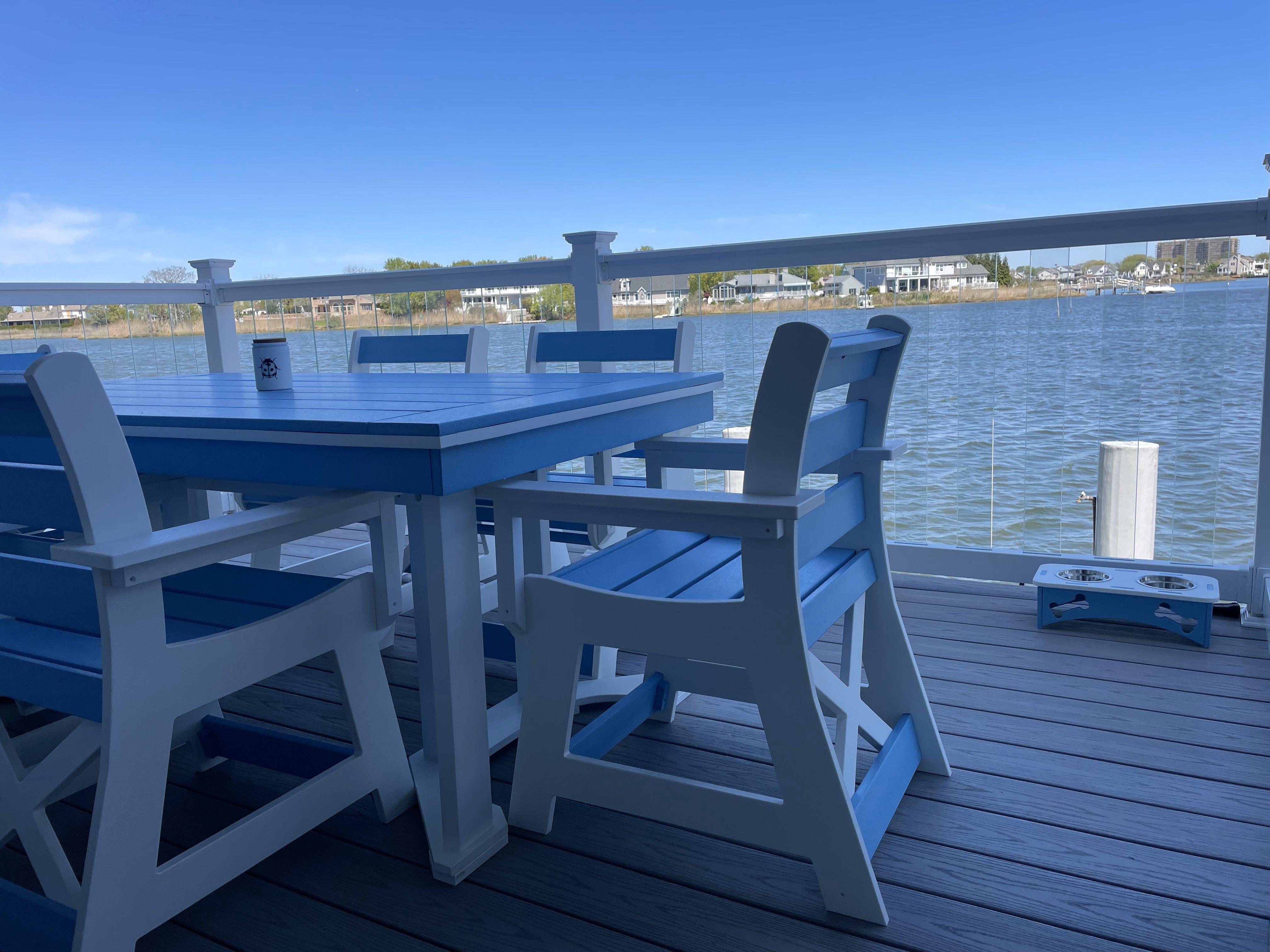 Dockside Outdoor Dining Set with 6 Chairs