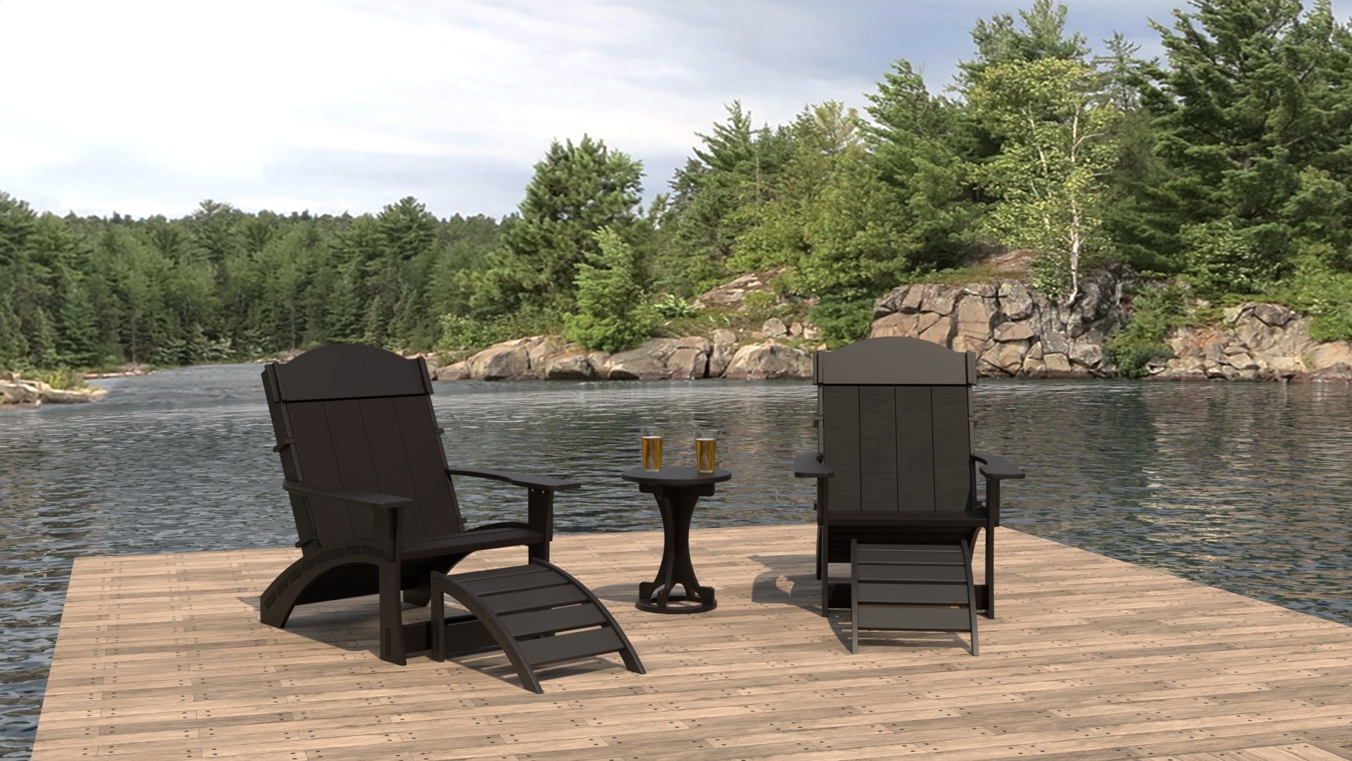  adirondack chair set