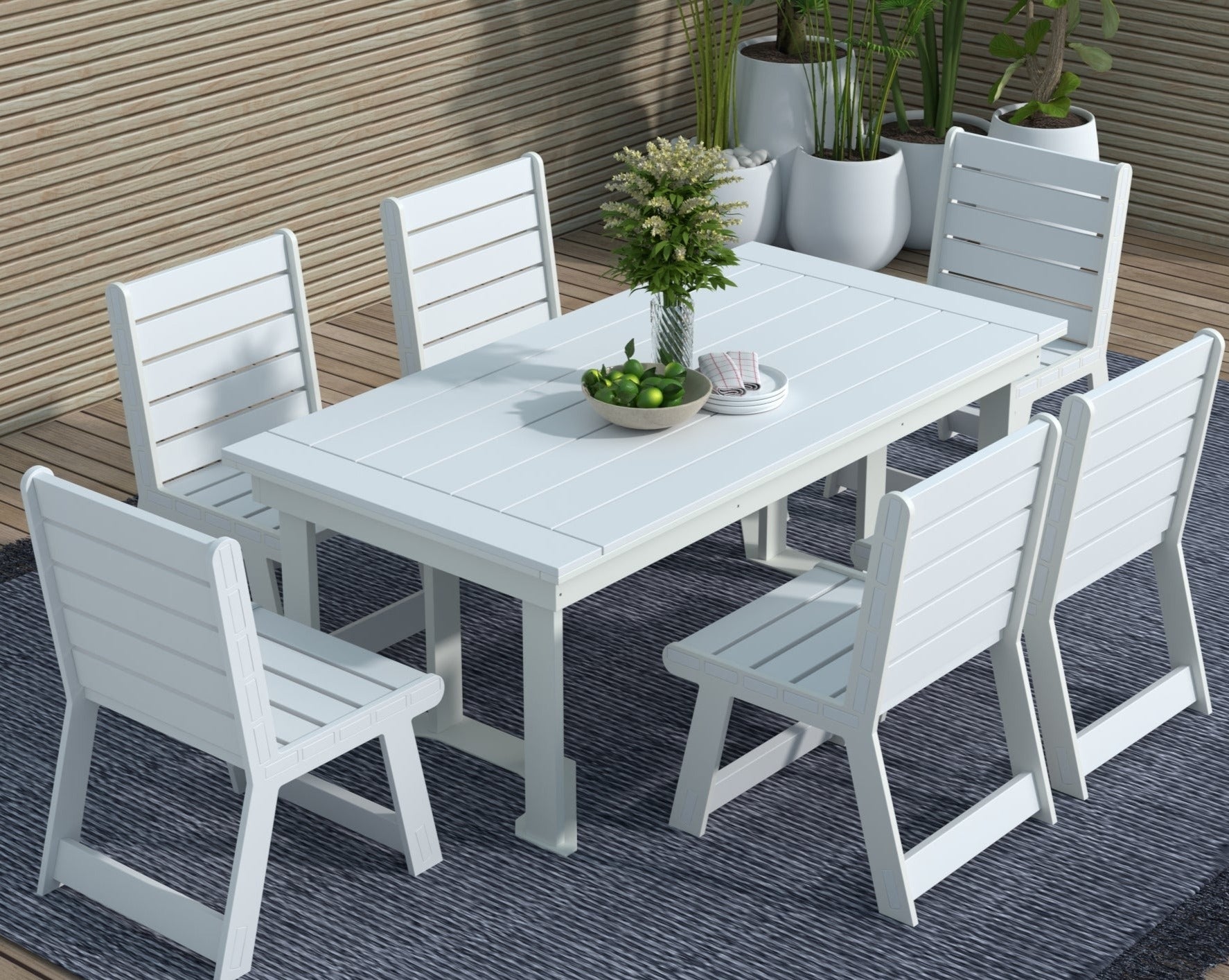 Dockside Dining Set with Chairs