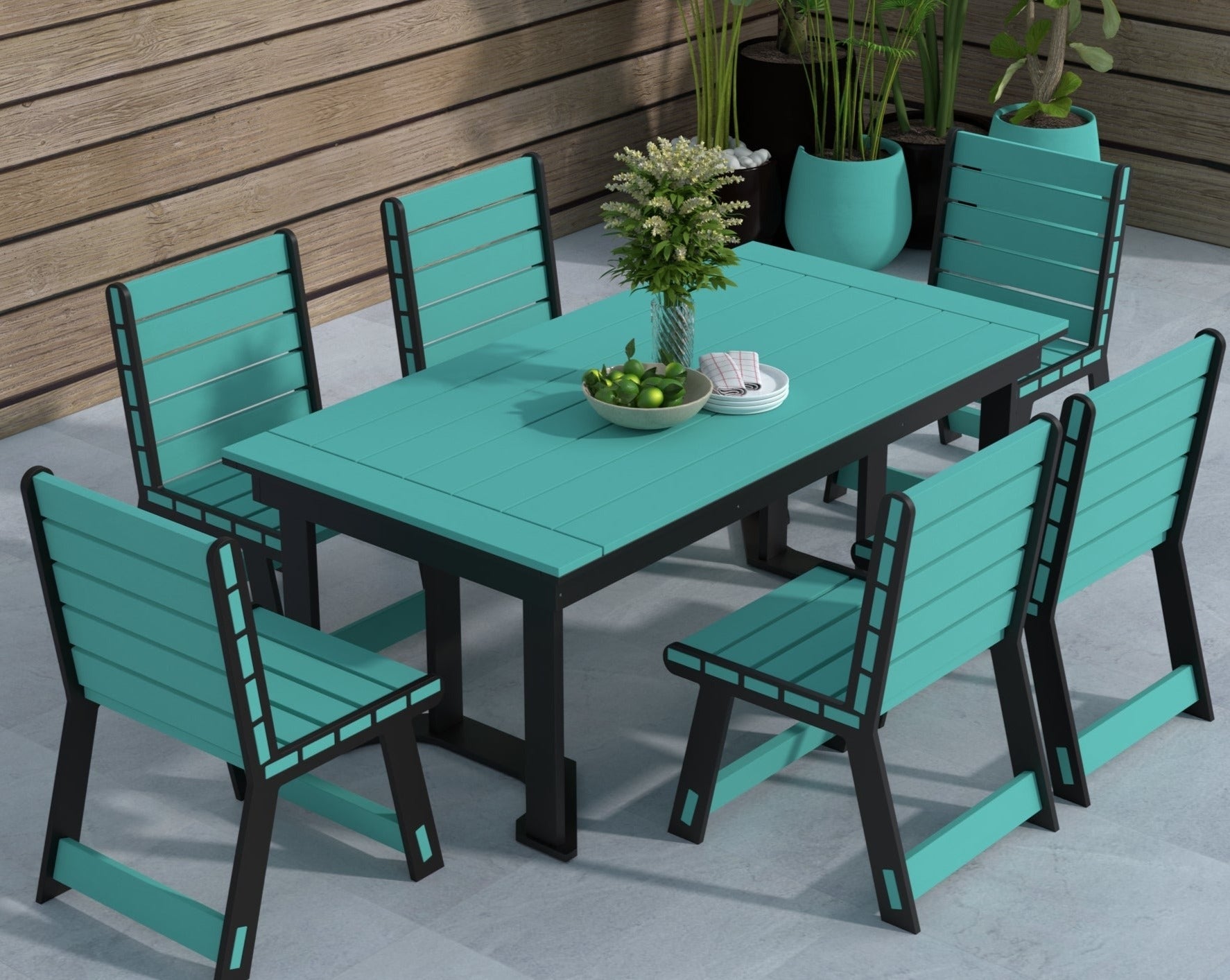 Dockside Dining Set with Chairs