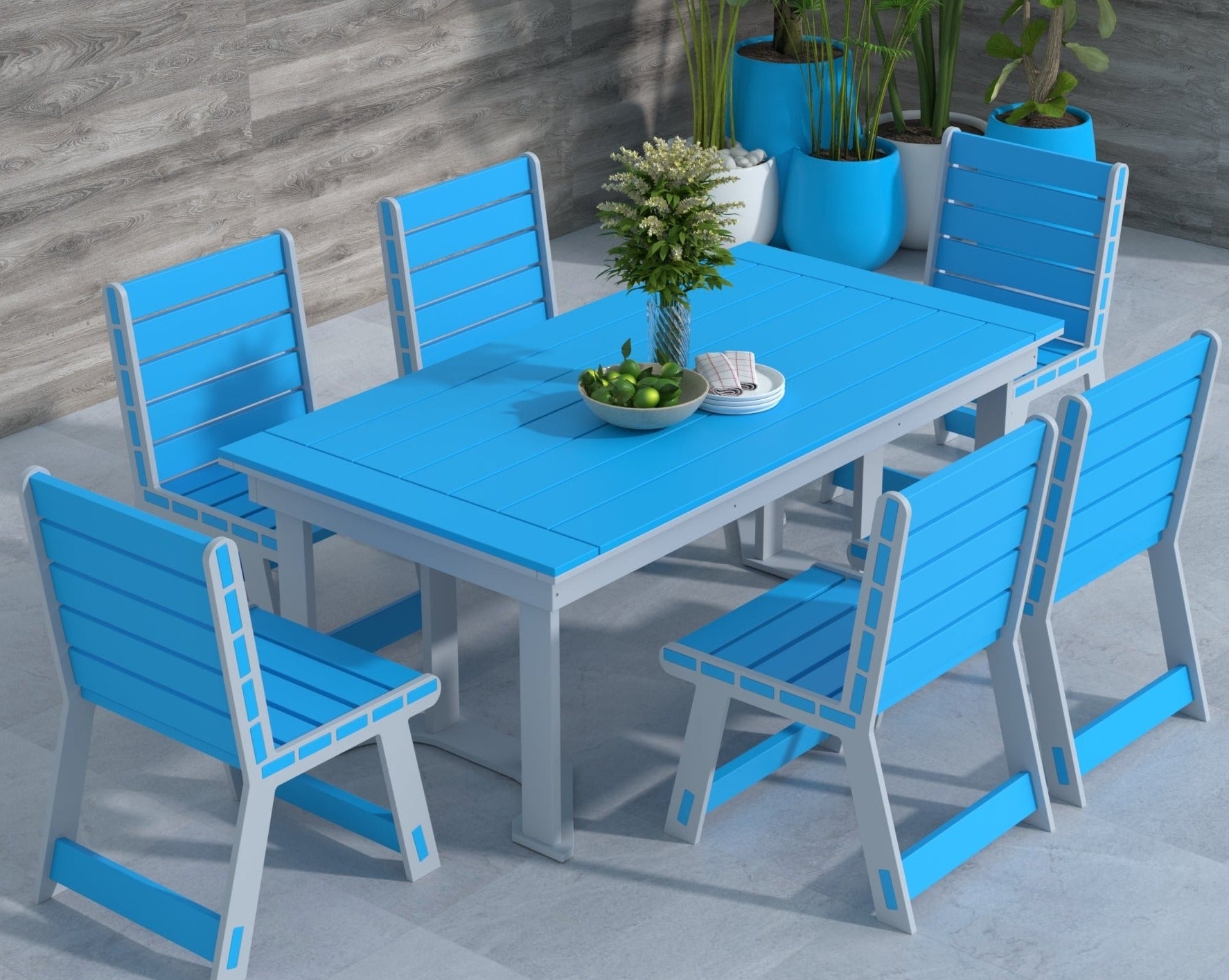 Dockside Dining Set with Chairs