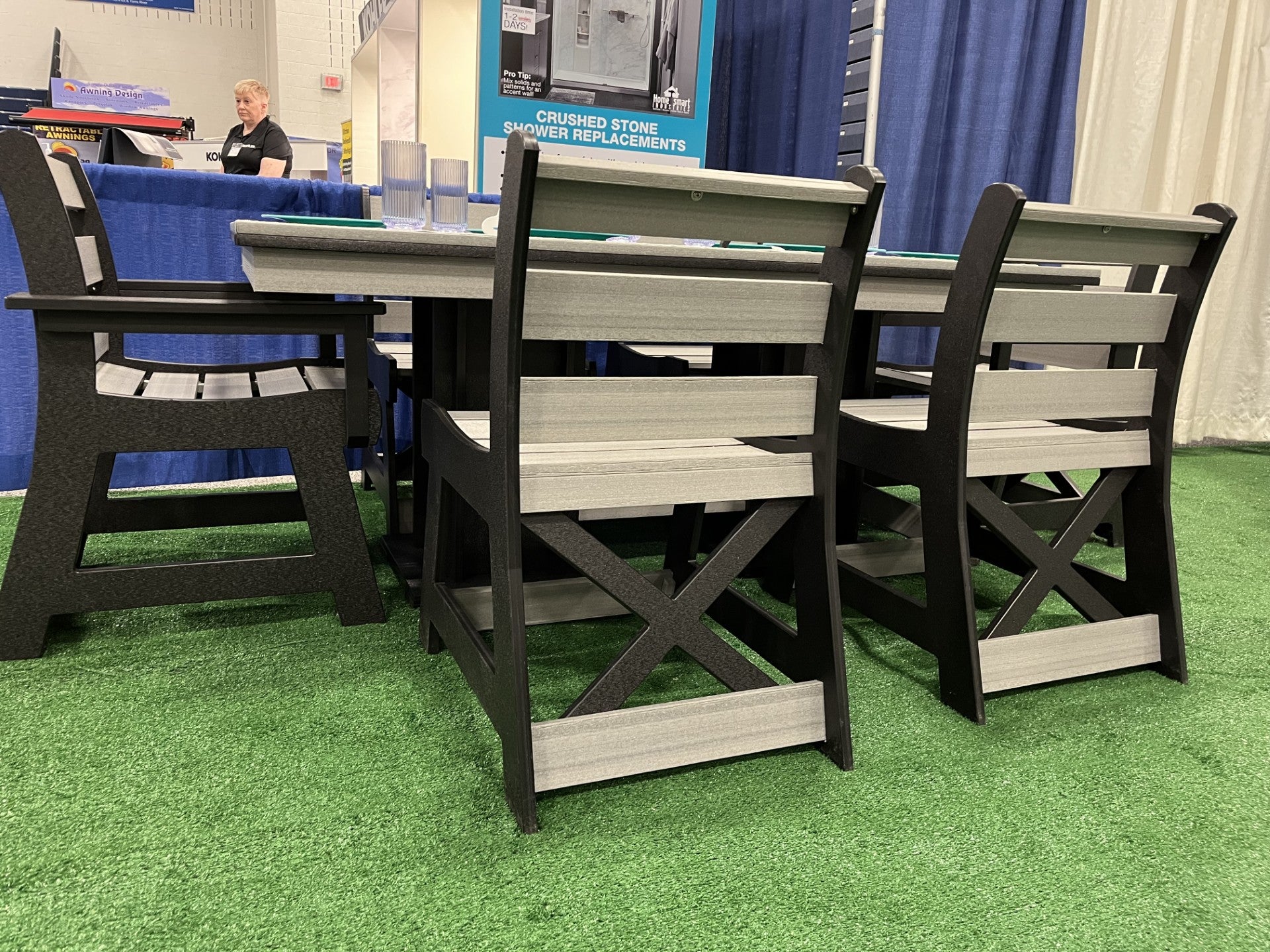 Dockside Outdoor Dining Set with 6 Chairs