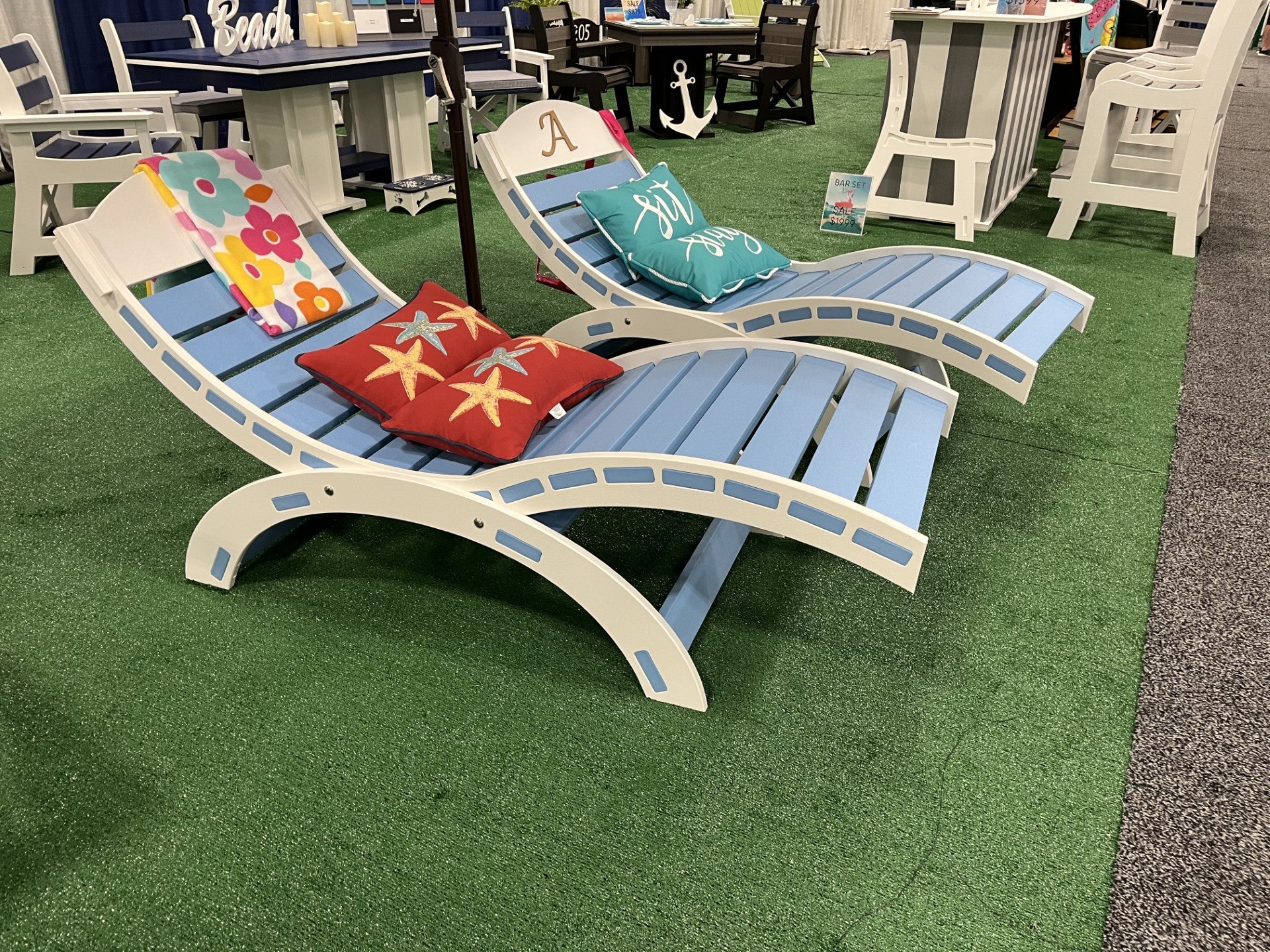 Dockside Outdoor Lounge Zero Gravity Chairs Set