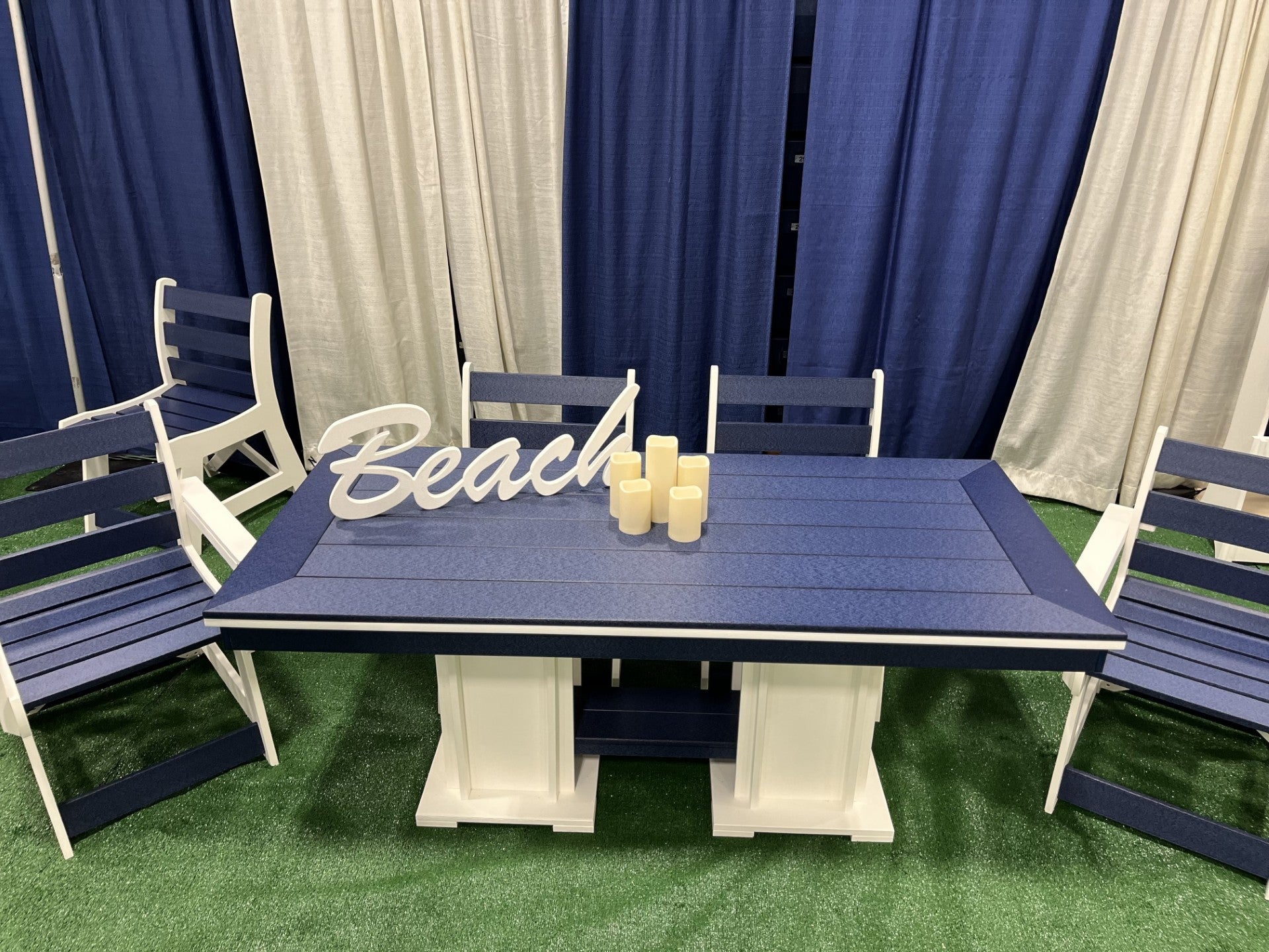 Dockside Outdoor Dining Set with 6 Chairs