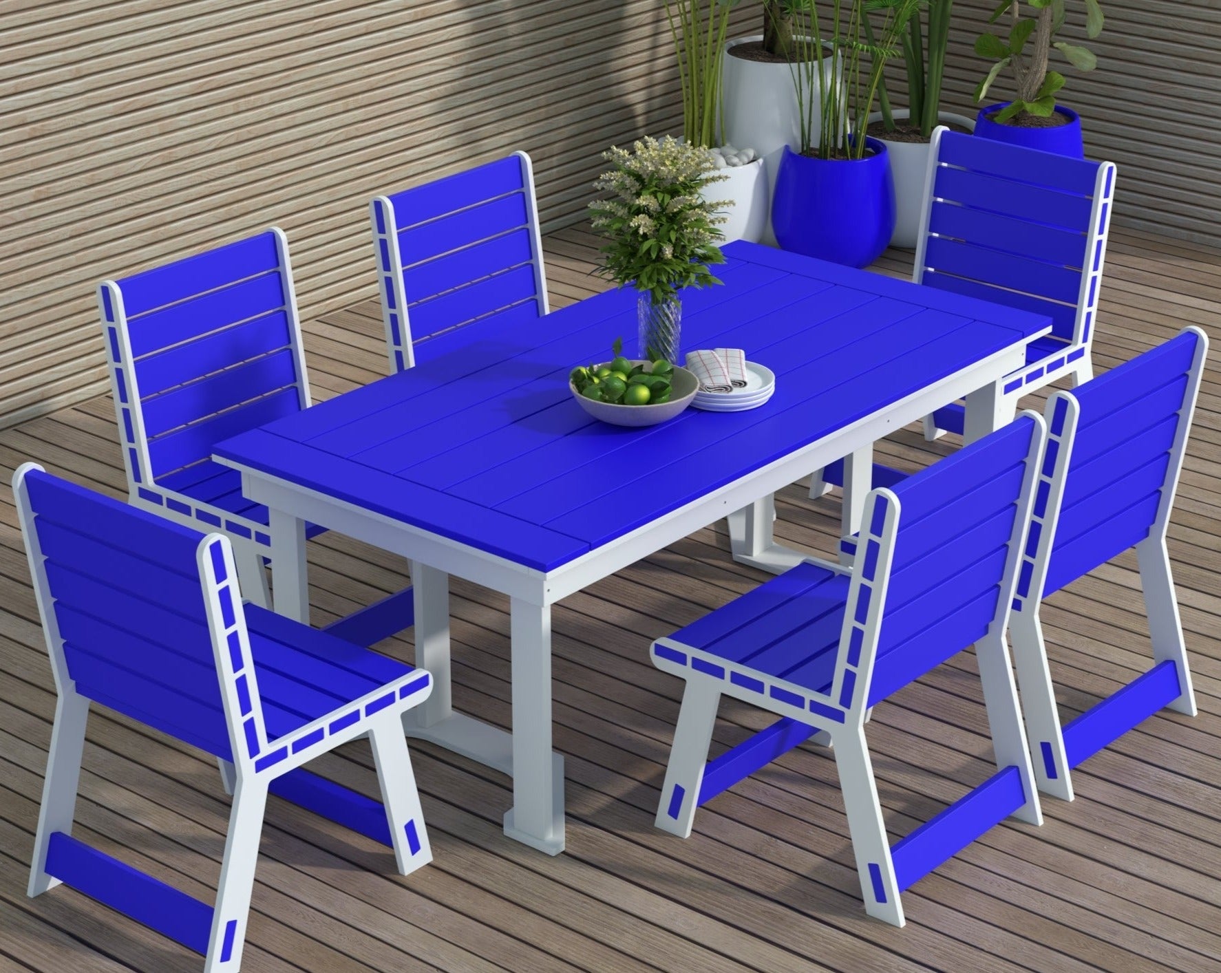 Dockside Dining Set with Chairs