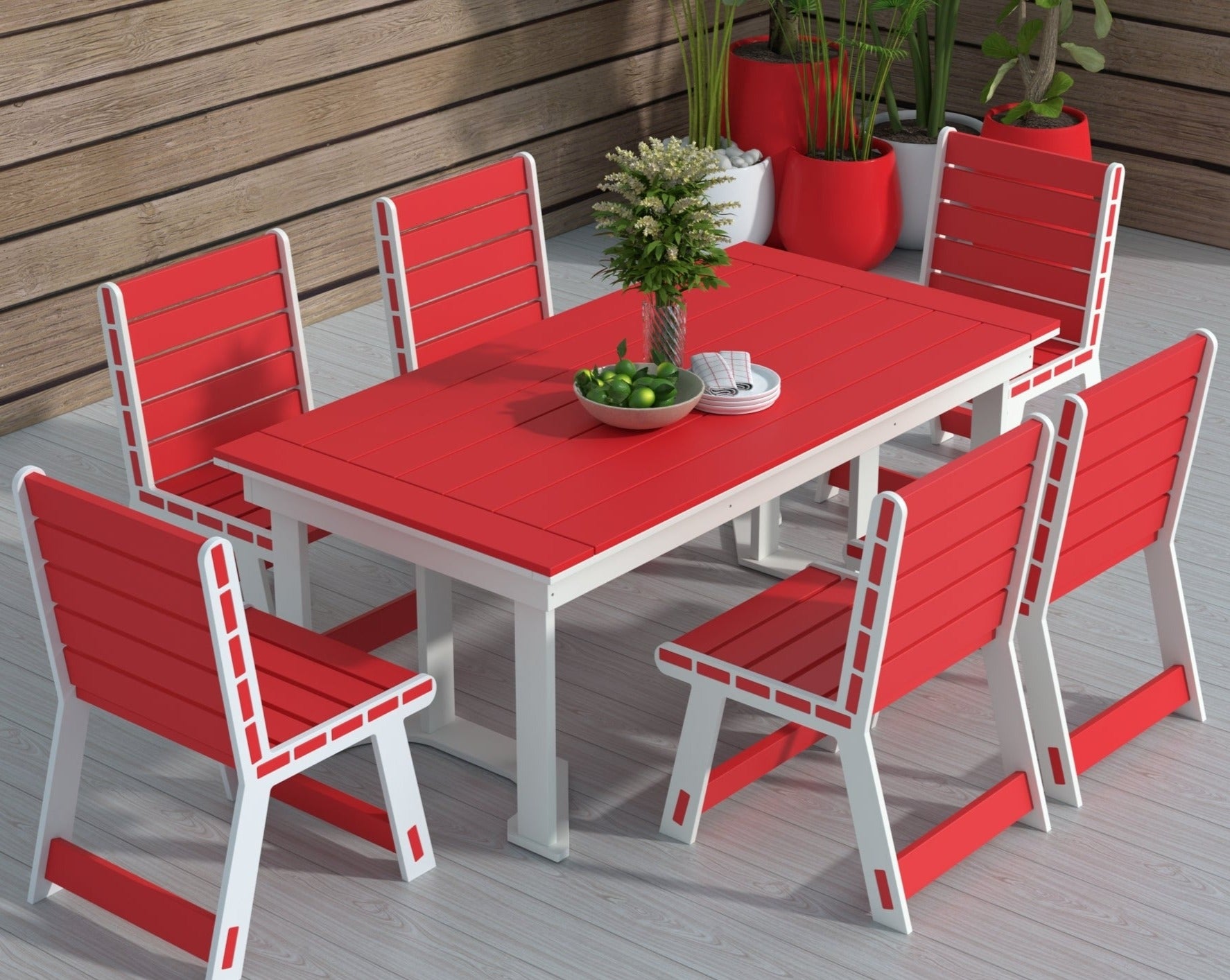 Dockside Dining Set with Chairs